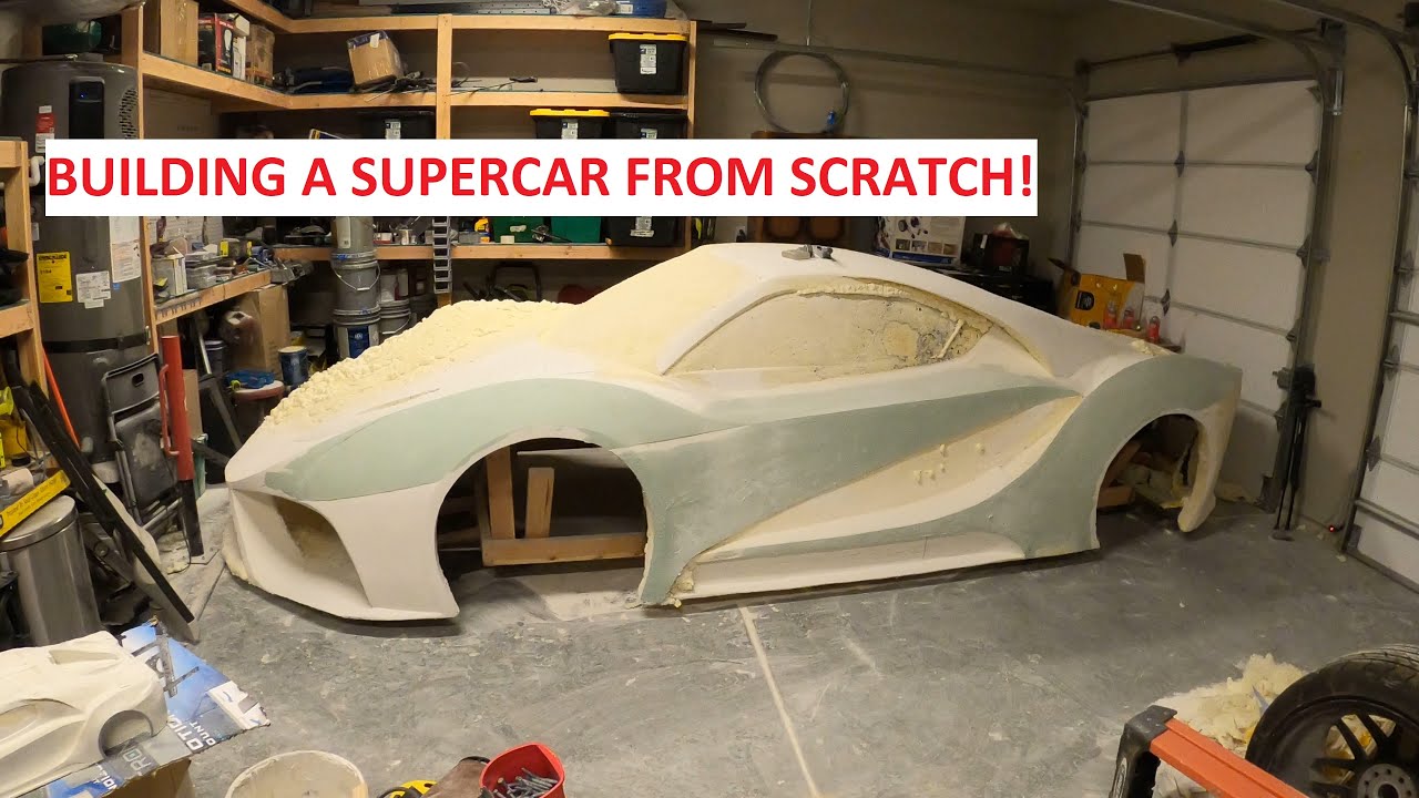 BUILDING A SUPERCAR FROM SCRATCH! First update on the Spectra S