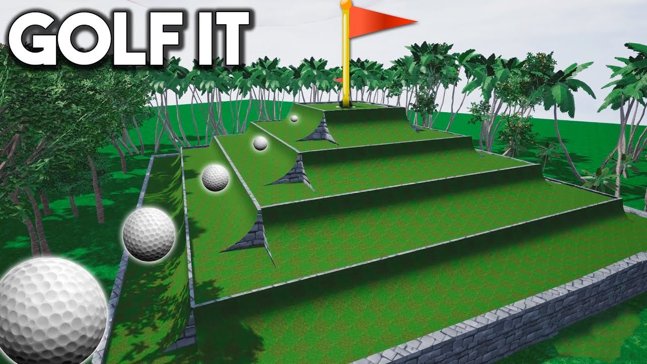 LA PIRÁMIDE IMPOSIBLE! - GOLF IT