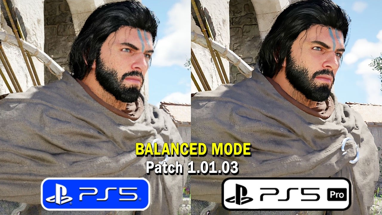 Crimson Desert - Patch 1.01.03 PS5 vs PS5 PRO (Balanced Mode) Frame Rate Comparison