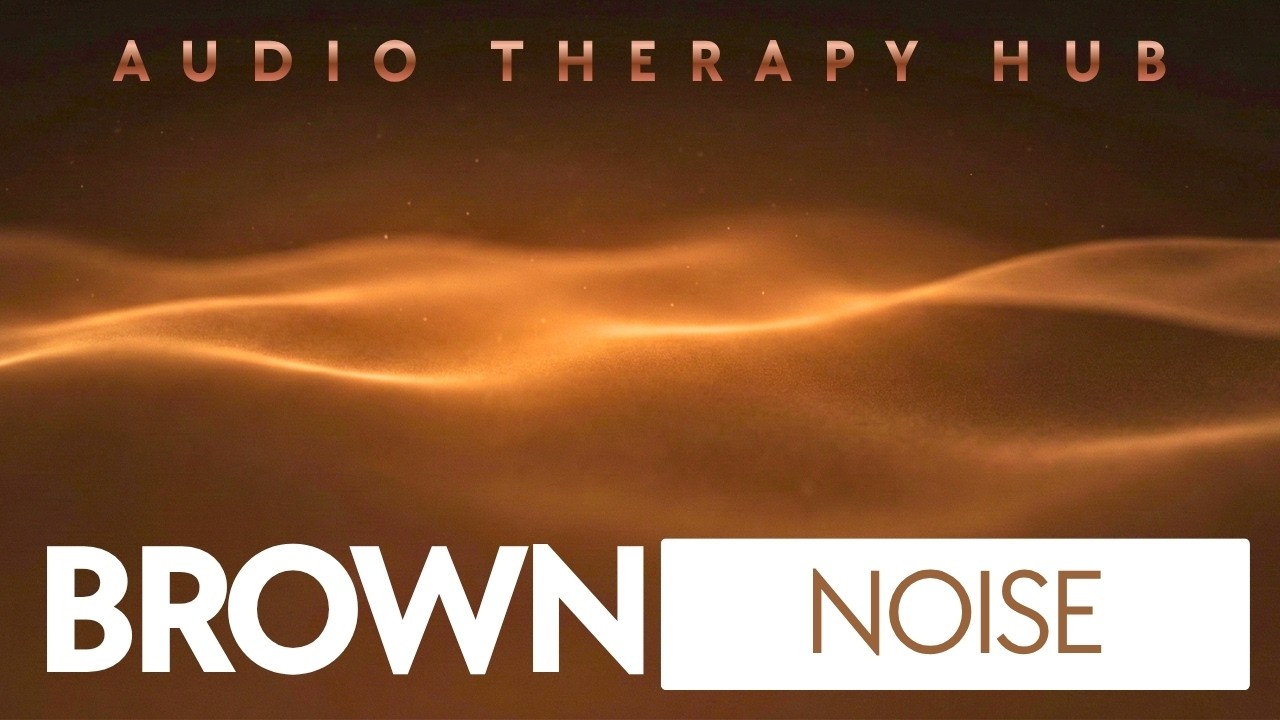 Silence Your Racing Mind Instantly | Brown Noise ADHD Focus Therapy | 8 Hours Black Screen