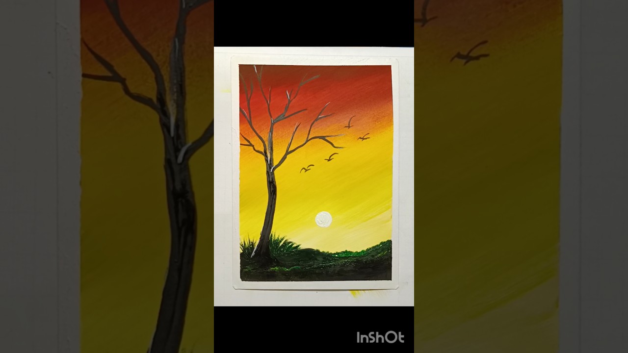 Easy painting idea / beginners art 