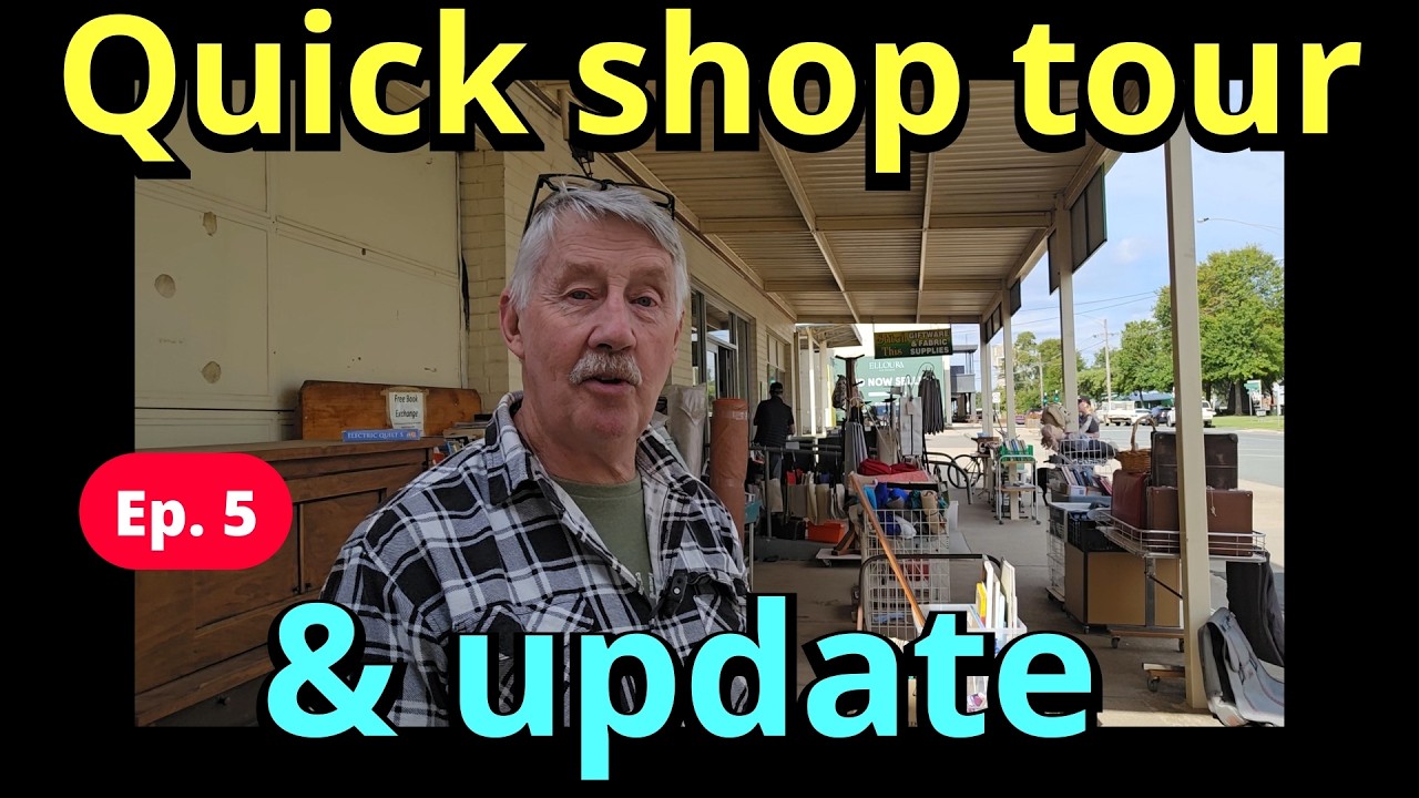 Sales Update, Quick Shop Tour + Strategies: The Great Shop Clean-Out (Pt 5)