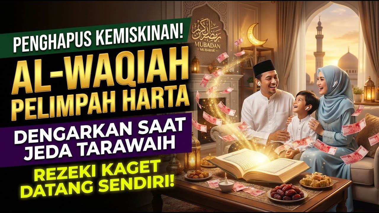 DAHSYATNYA KEKUASAAN ALLAH! Al Waqiah Magnet Rezeki Melimpah Bulan Suci