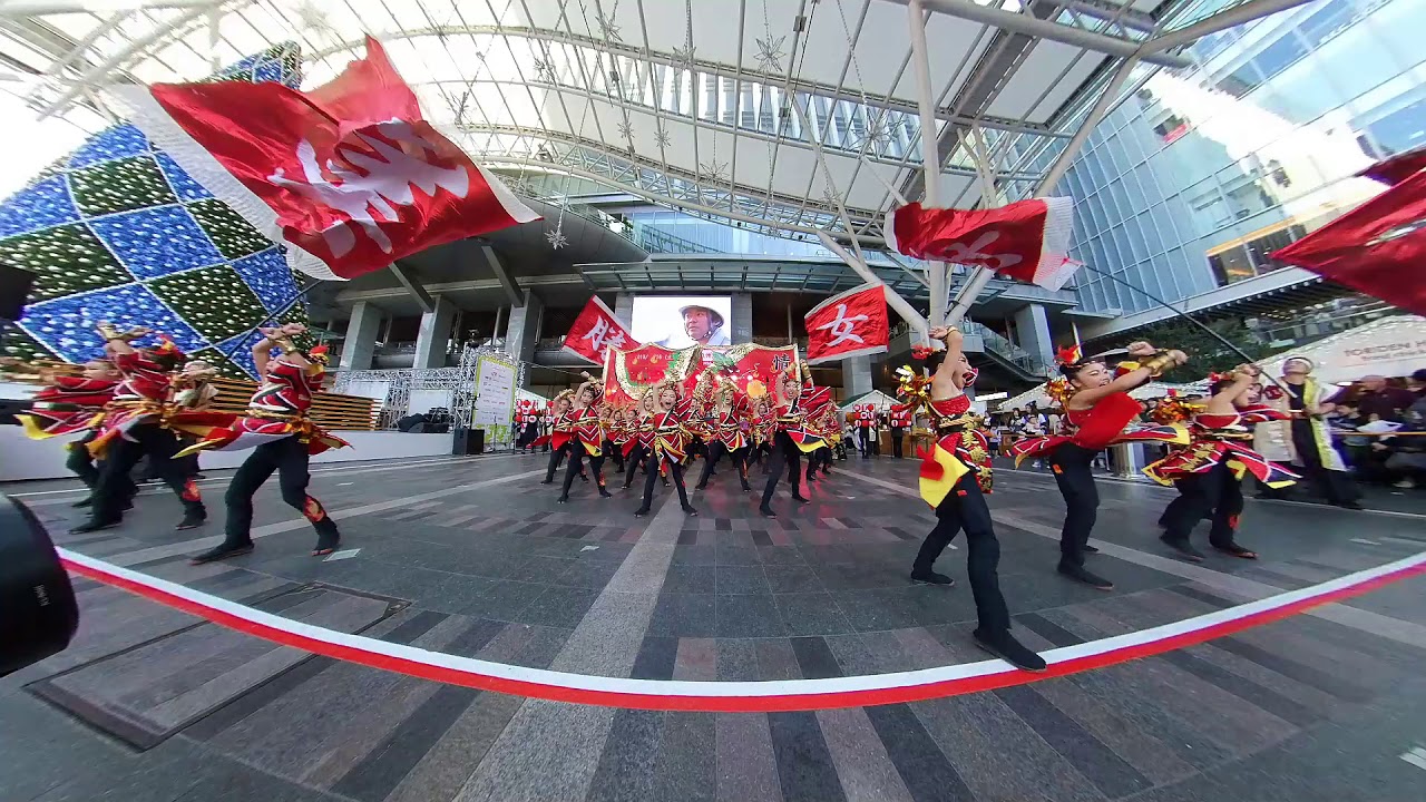 美勝女隊 ふくこいアジア祭り2019 土 JR博多駅前広場