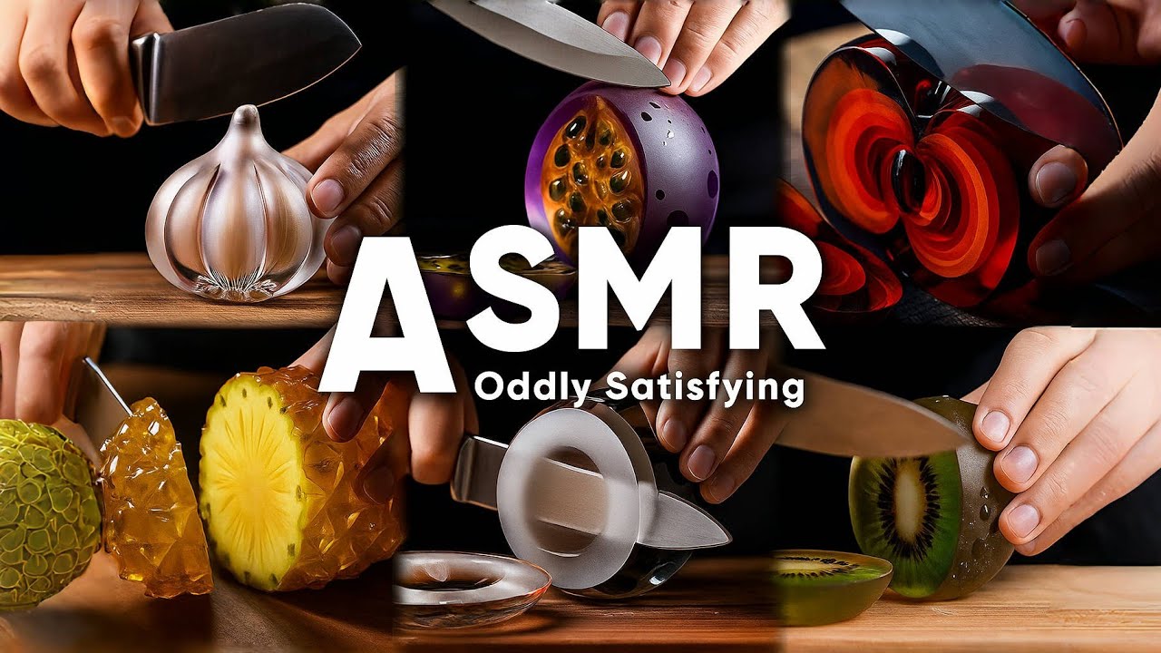 Most Satisfying Ai Fruit Cutting Video Compilation