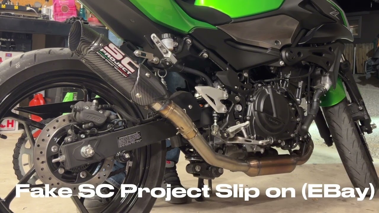 2024+ Kawasaki Ninja 500 / Z500 exhaust comparison