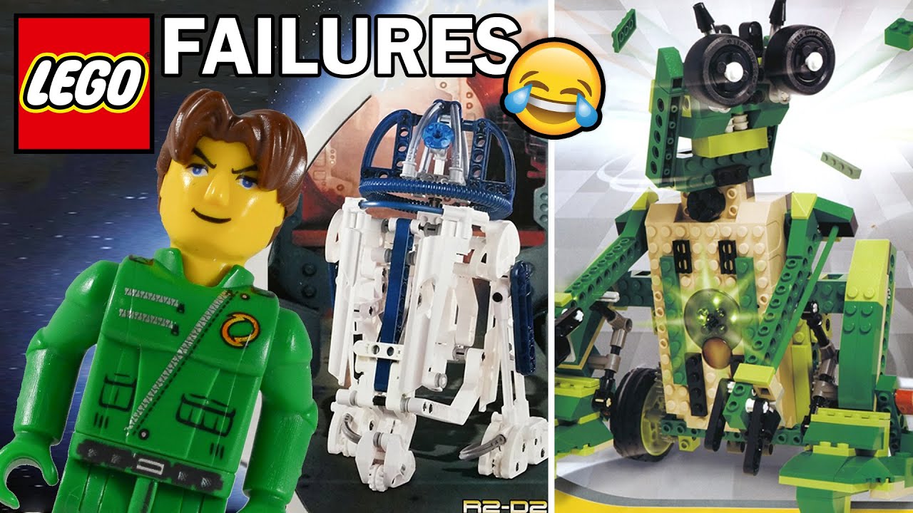 СМЕШНЫЕ НЕУДАЧИ LEGO, ТАКИЕ...