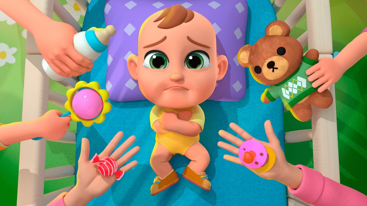 Learn Emotions with Baby! Sadness Go Away! + MORE Lalafun Nursery Rhymes & Kids Songs