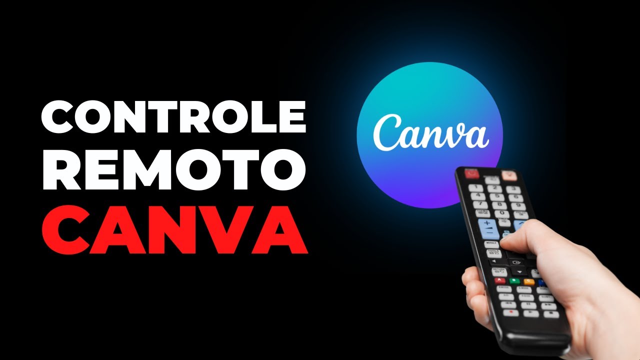 COMO USAR O CONTROLE REMOTO DO CANVA?