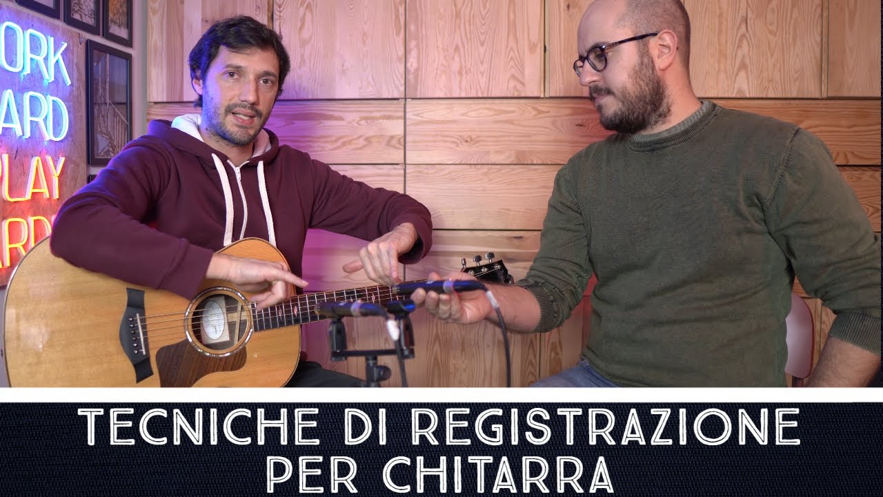 Tecniche di Posizionamento Microfoni per Registrare la Chitarra