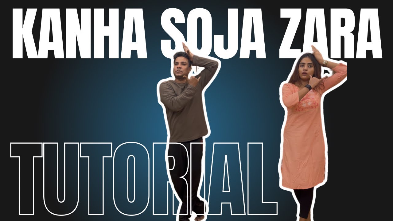 Kanha soja zara Dance Tutorial !! Semi classical Style !! Bahubali Movie Song !! Dance Tutorial
