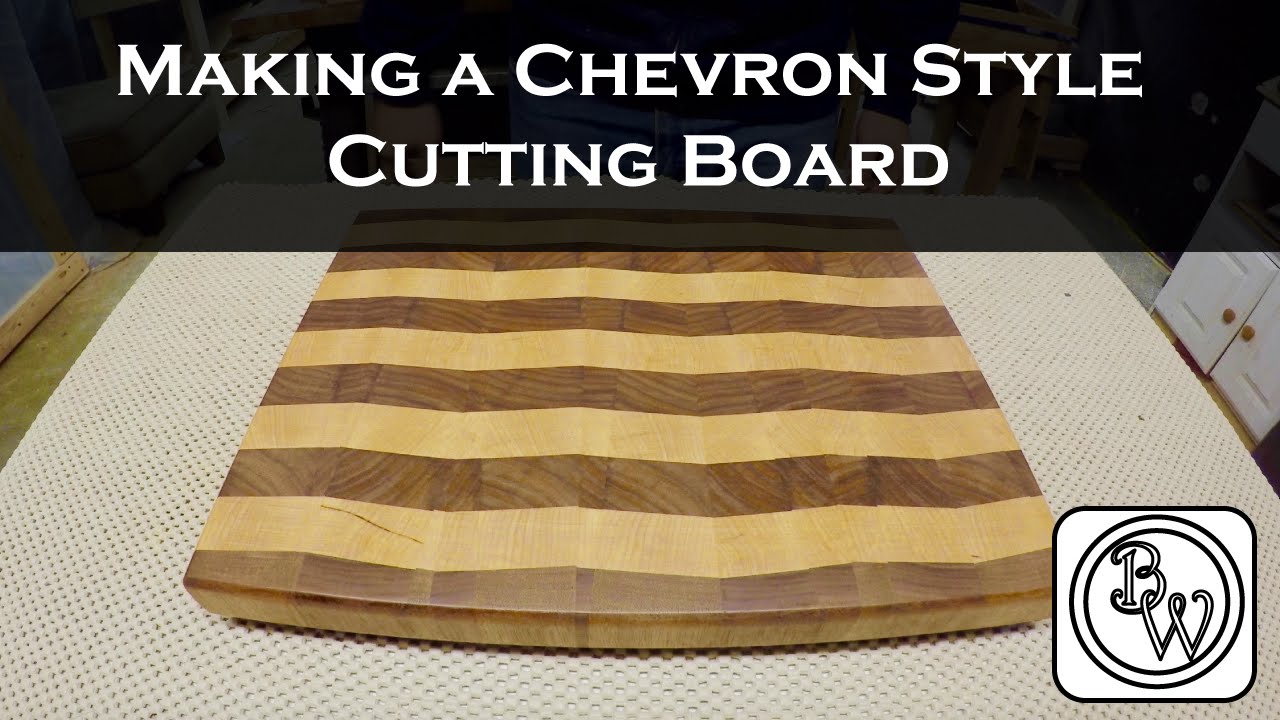 Making of a Chevron Style End-Grain Cuttingboard