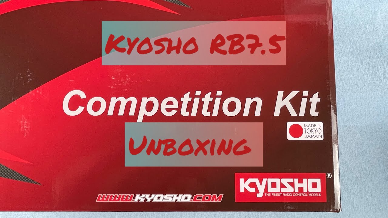 Kyosho Ultima RB7.5 Unboxing