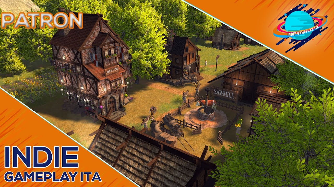 Patron ▲ A NEW CITY BUILDER!! [Gameplay ita]