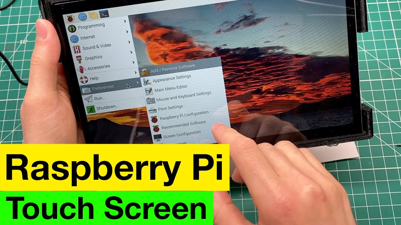 Raspberry Pi 10,1-дюймовый емкостный сенсорный экран + фирменный корпус