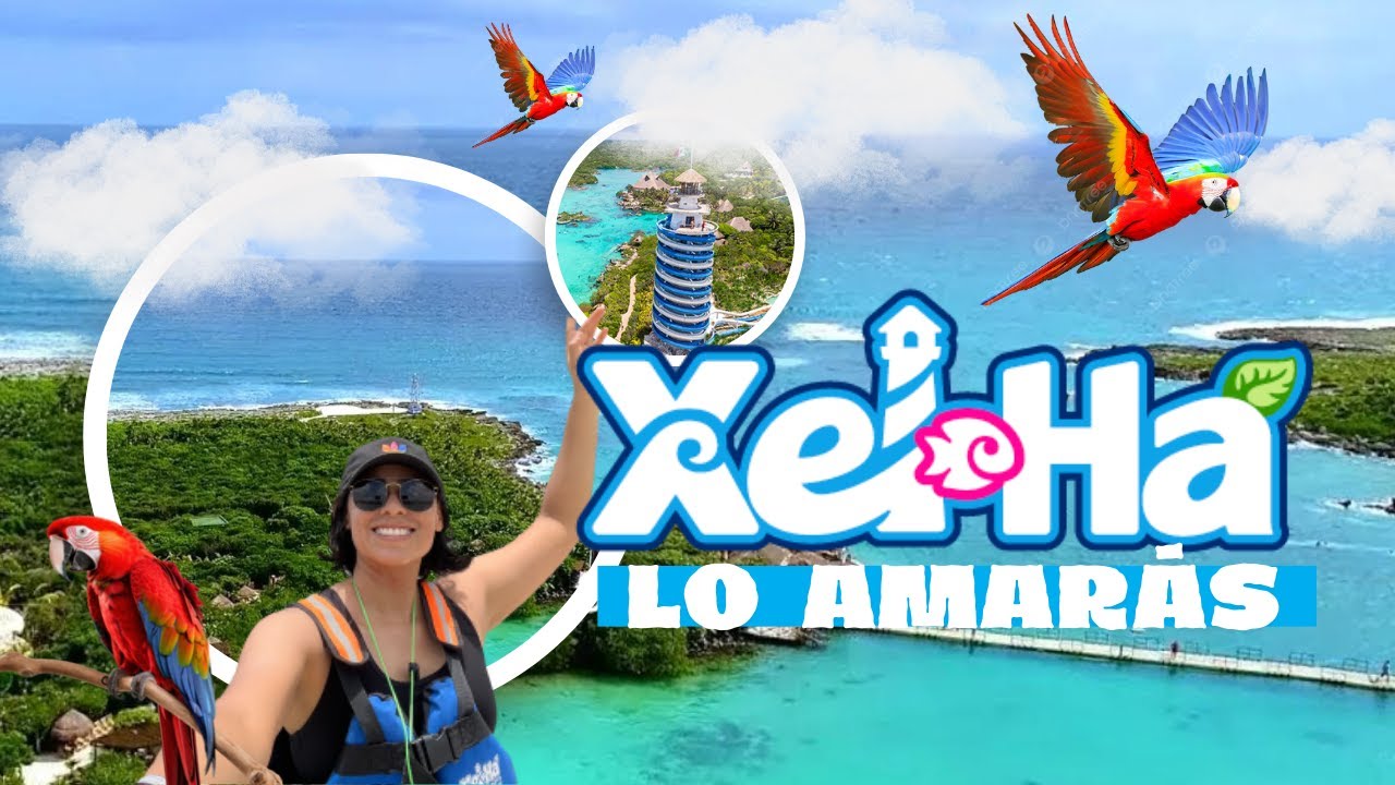Xel-Há🦜El mejor parque acuático de XCARET🐬💦TODO INCLUÍDO😱