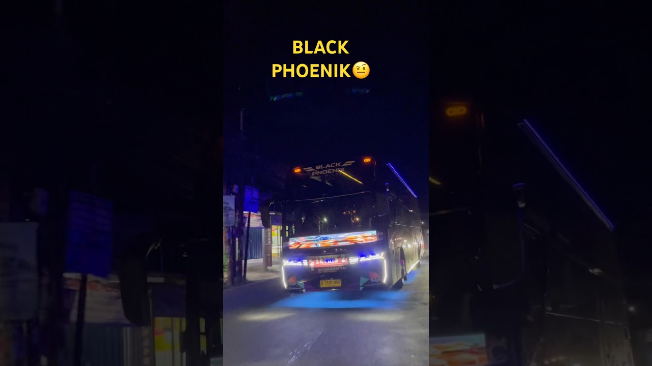 terdengar suara bus black Phoenix utrans
