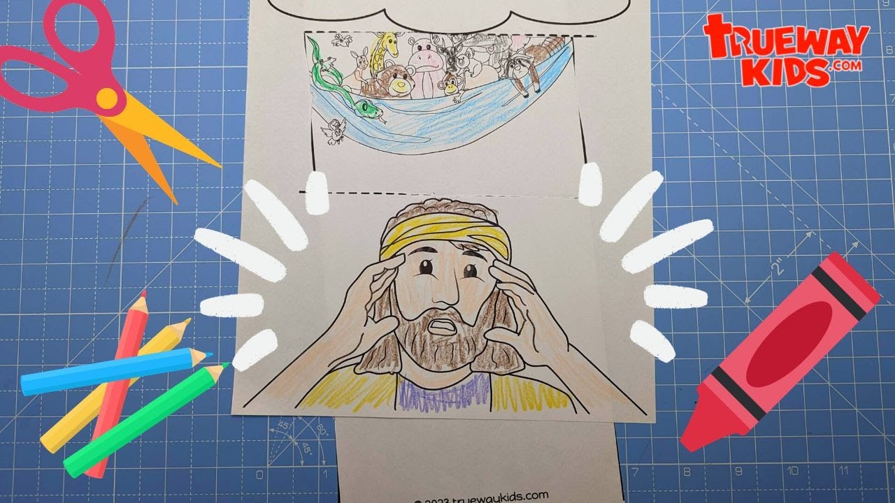 Peter and Cornelius Bible craft for kids