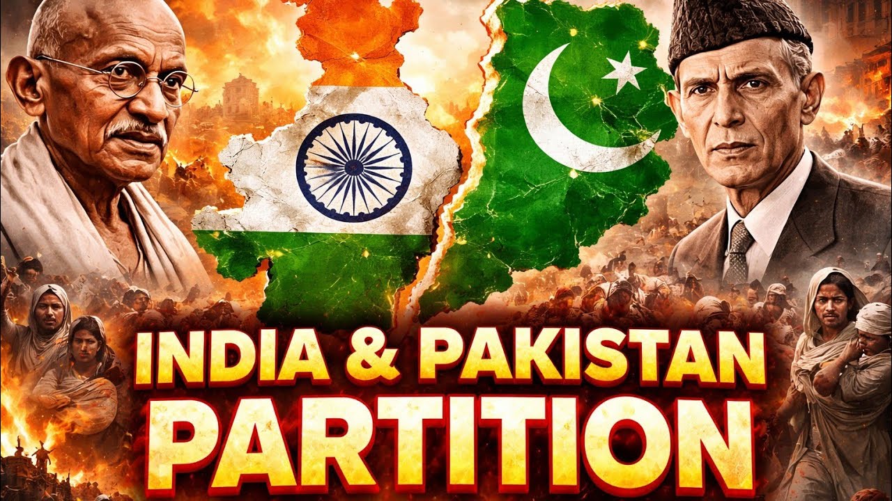 The Partition of India: The Division That Changed Millions Forever#history #subscribe 