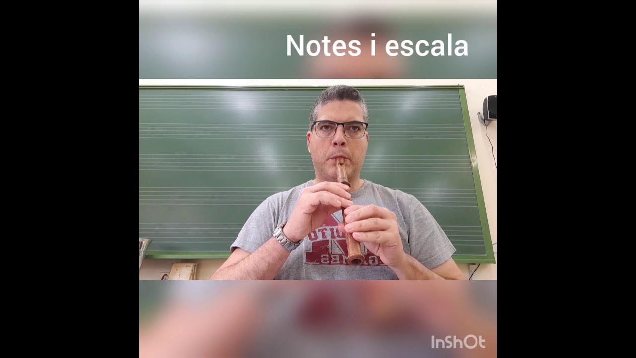 Flabiol 1 - Notes i escala