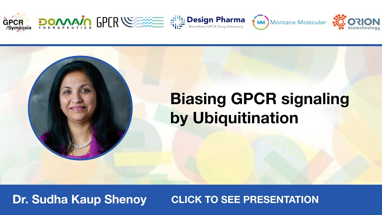 Biasing GPCR signaling by Ubiquitination - Dr. Sudha Kaup Shenoy - Video Abstract