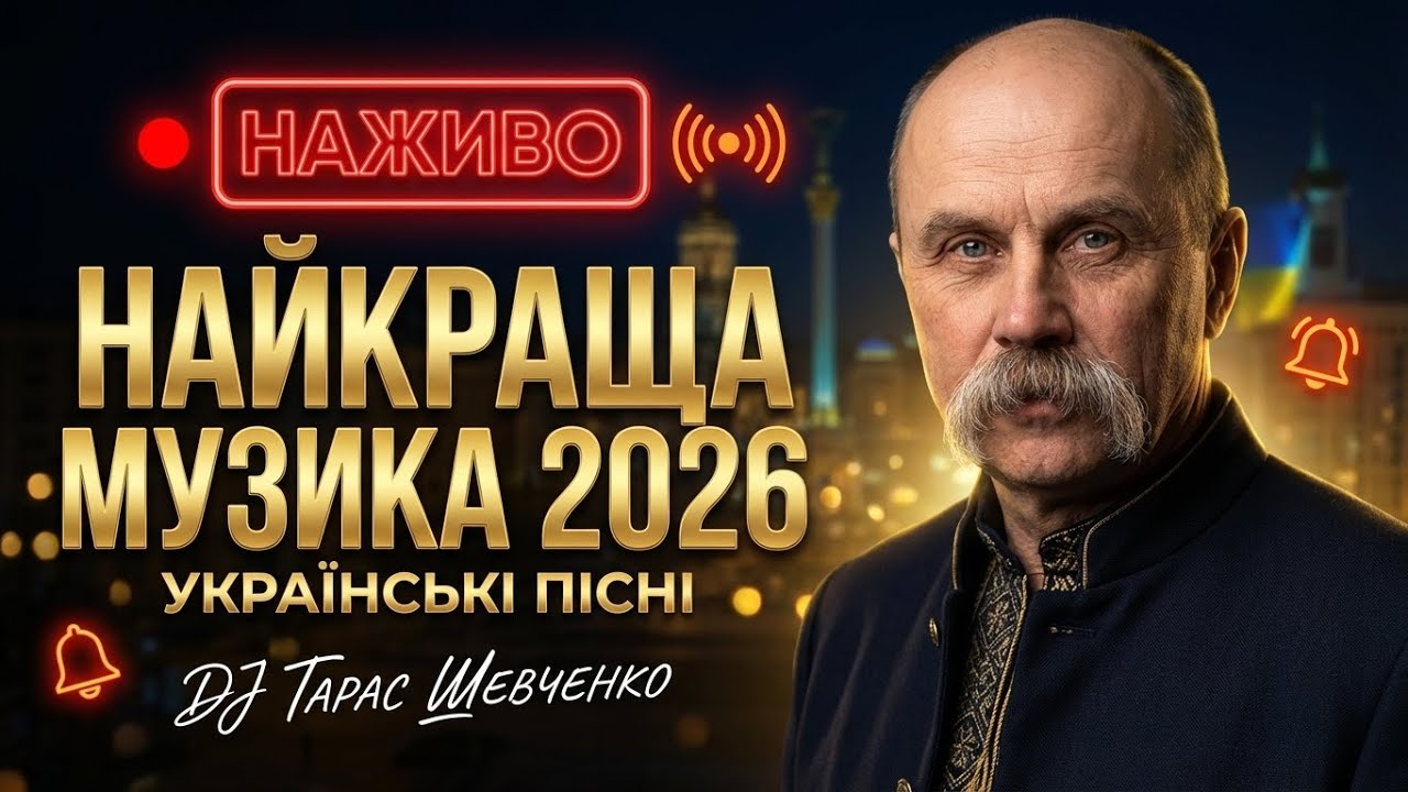 🔥 Українські Пісні • DJ Taras Shevchenko • Живий Музичний Простір • LIVE