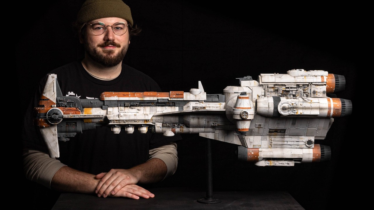 Star Wars: Rogue One's Hammerhead Corvette Model!