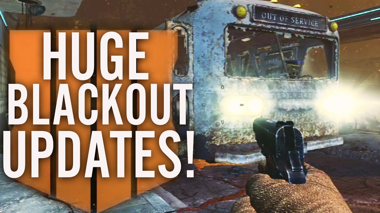 HUGE BLACKOUT CHANGES REVEALED: TRANZIT BUS, LEVEL CAP, PLAYGROUND MODE, MAP UPDATES! (Black Ops 4)