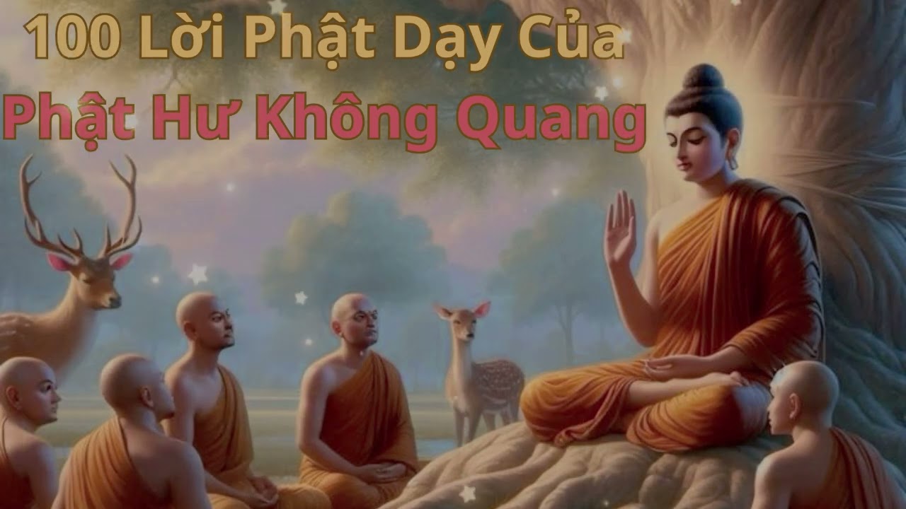 100 Lời Phật Dạy Của Phật Hư Không Quang (Ākāśaprabha Buddha)
