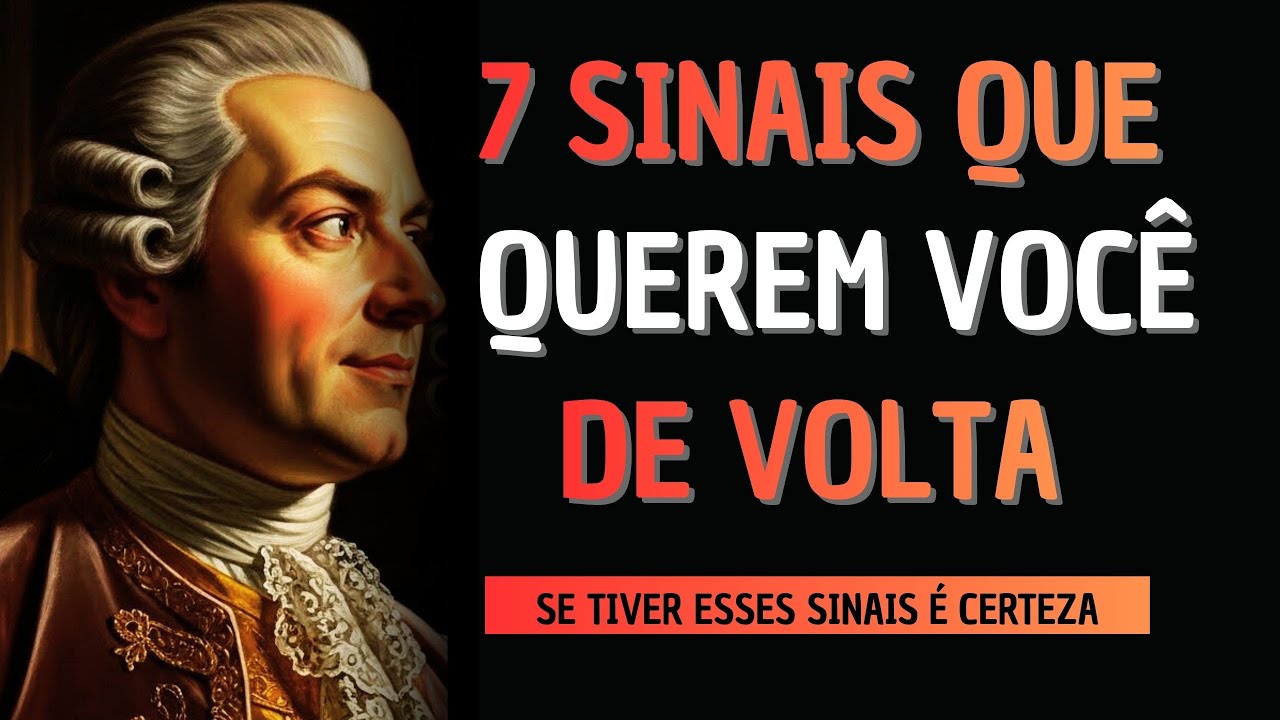 7 SINAIS QUE ESSA PESSOA AINDA  QUER VOCÊ  DE VOLTA - estoicismo