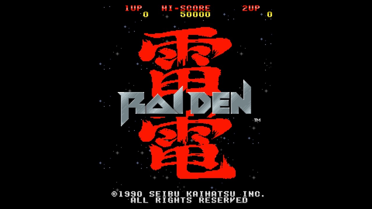 Raiden (Arcade) - BGM 01: Stage 1 & 4 - Gallantry