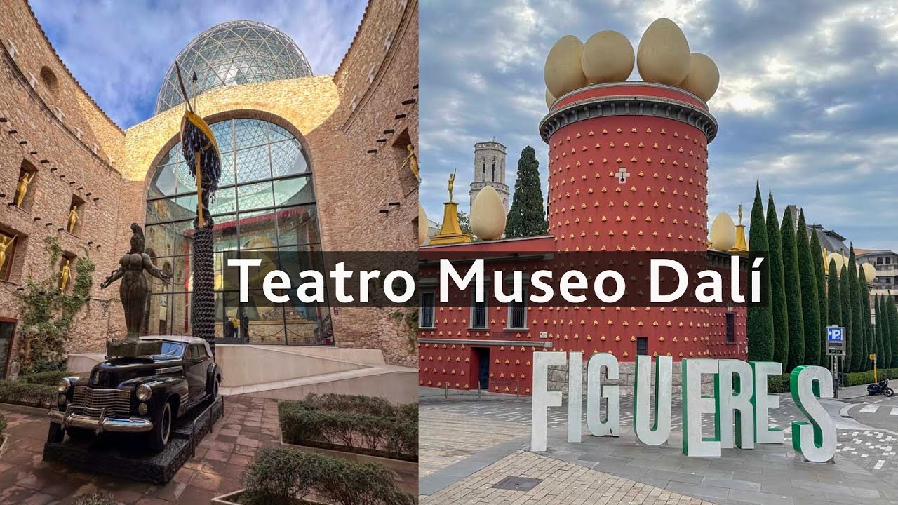 El Teatro Museo Dalí en Figueres, Cataluña (España)