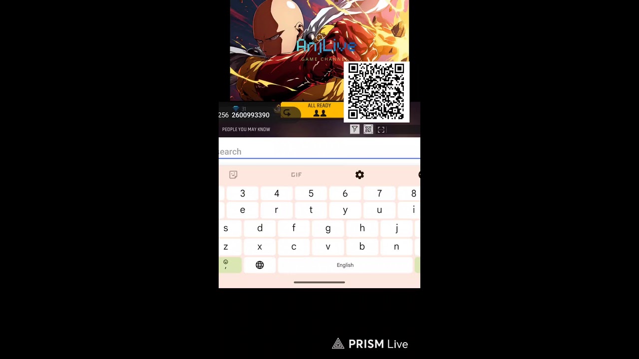 Live streaming of AnJLive