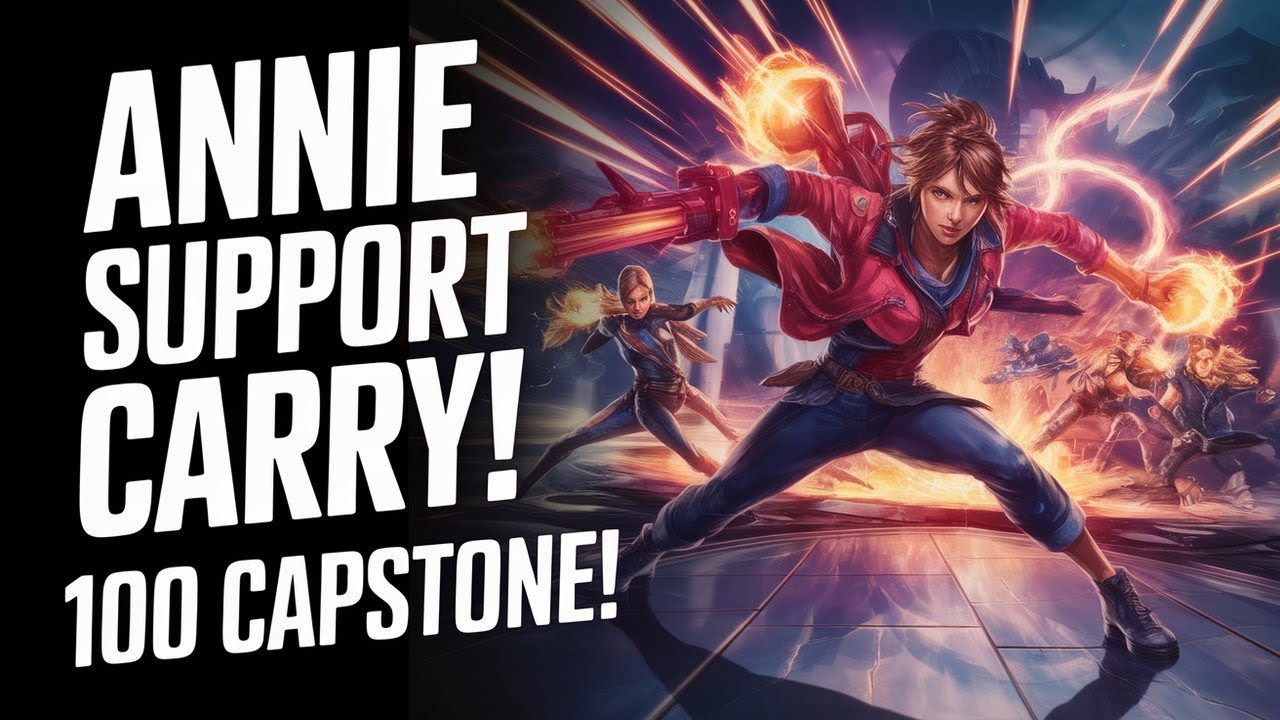 Annie Support Carry! 100 Capstone!
