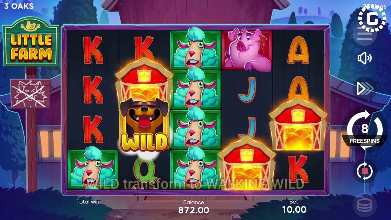 Little Farm by 3 Oaks Slot Features | GamblerID