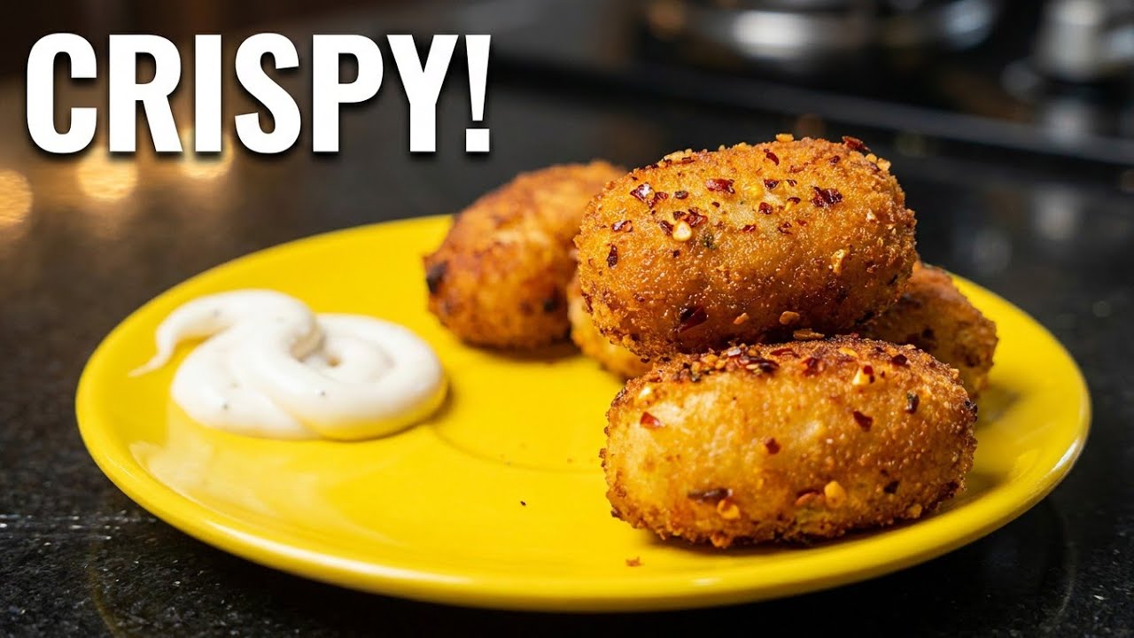 EASY 15-Minute Chilli Garlic Potato Bites15 मिनट में आसान चिली गार्लिक पोटैटो बाइट्स 🥔 