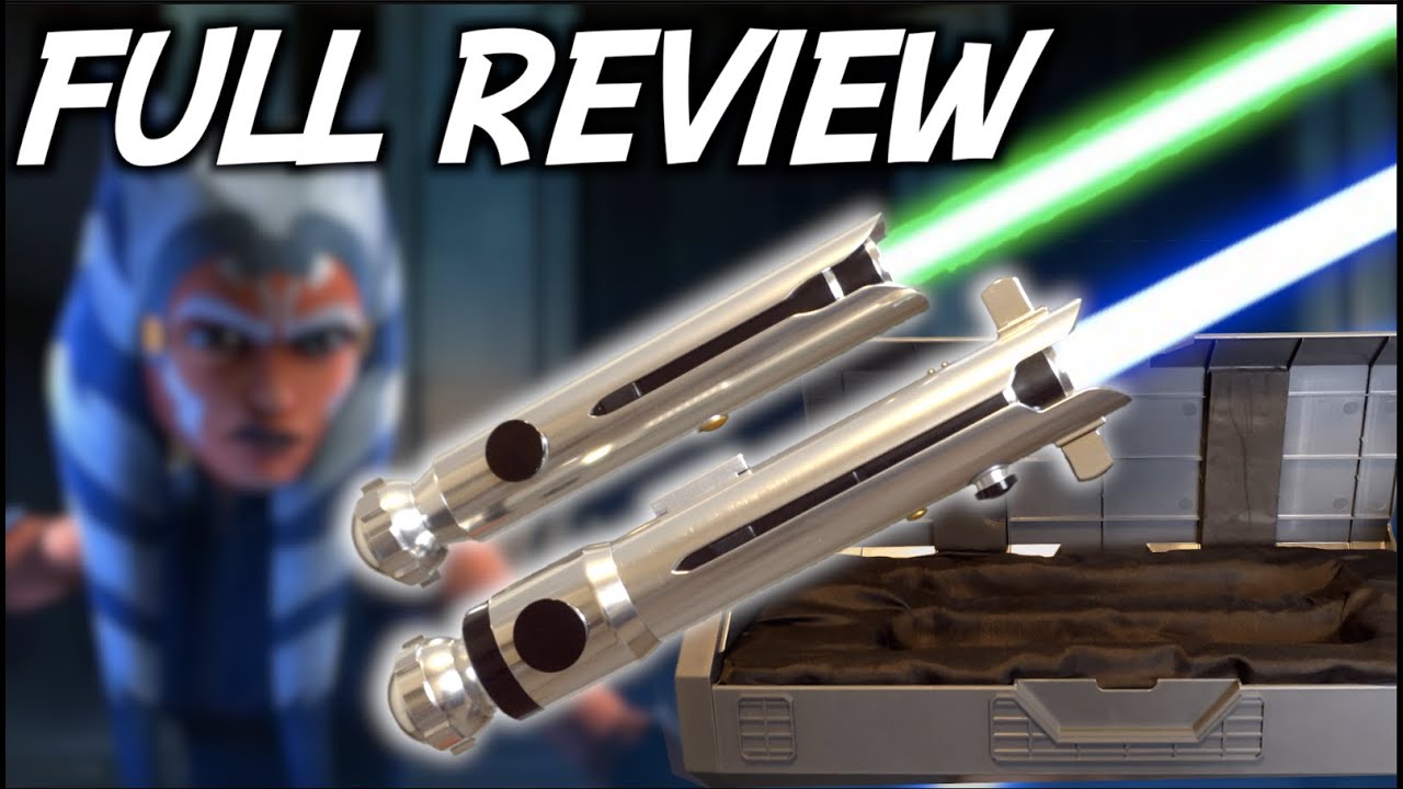 *New* Galaxy's Edge Ahsoka Tano Legacy Lightsaber Review!