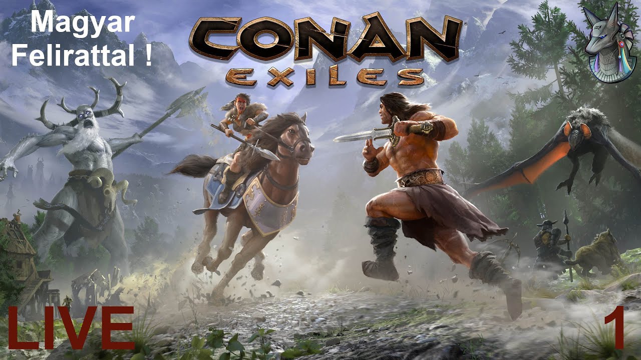 Conan Exiles - Magyar Felirattal ! 1 R&eacute;sz !