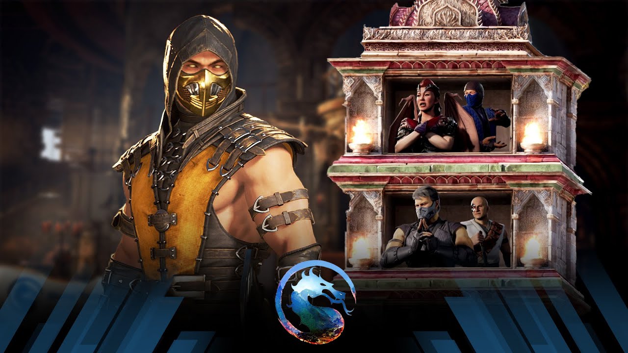 Mortal Kombat 1 - MKX Scorpion Klassic Tower on Very Hard (No Matches Lost)