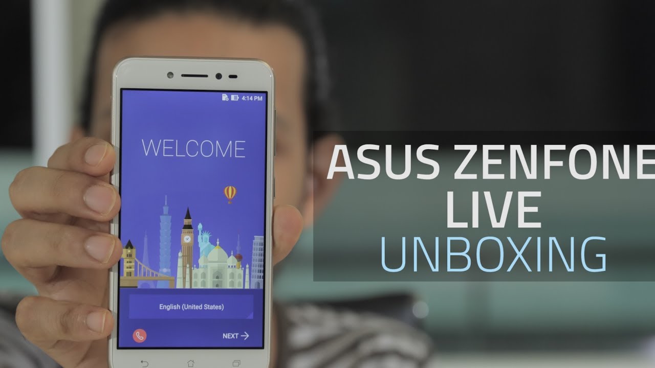 Asus Zenfone Live Unboxing and First Look