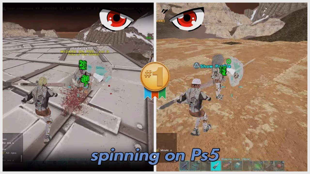 they can t with me(Ark Ps5 PvP) #aero #dedi spinning meta