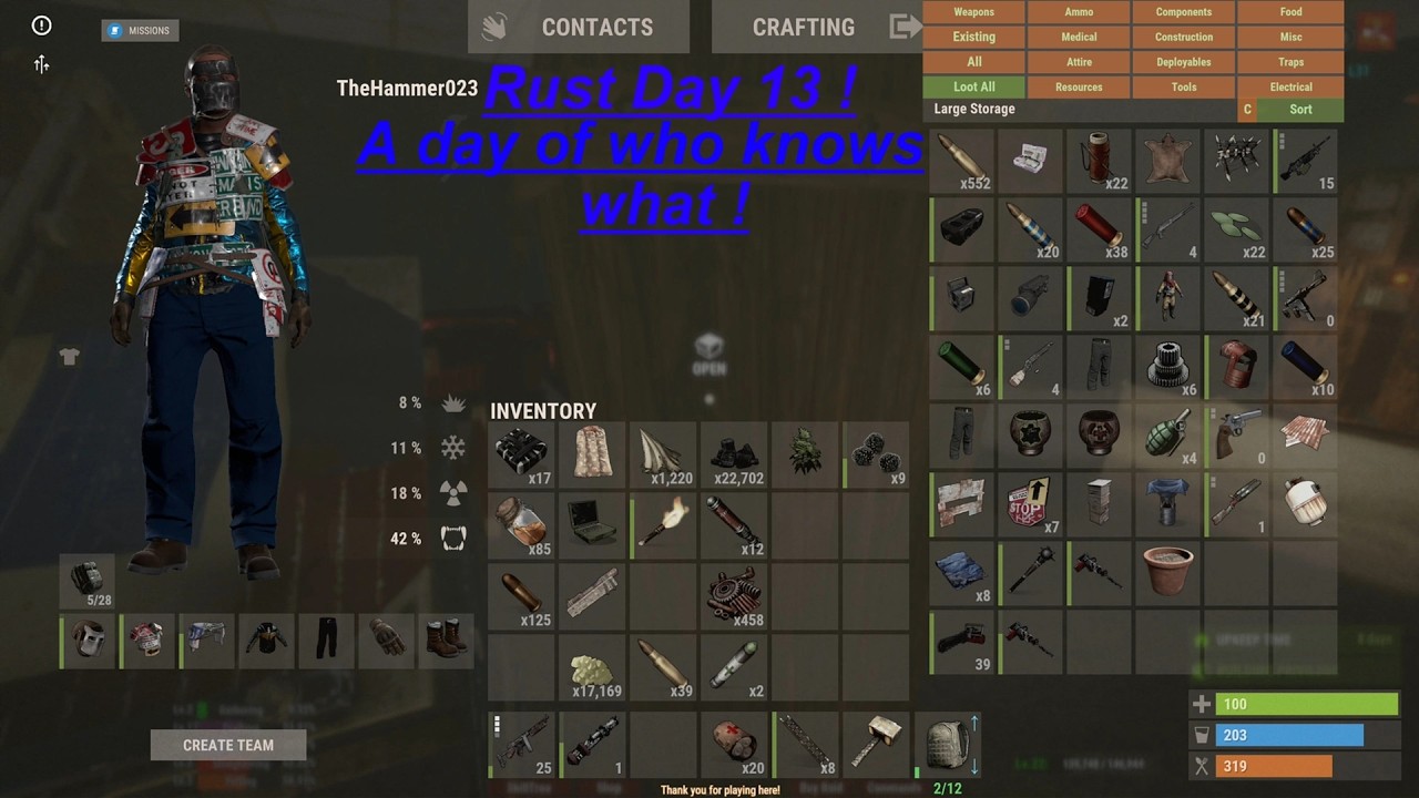 Rust Day 13 A Day of Doing who Knows What!