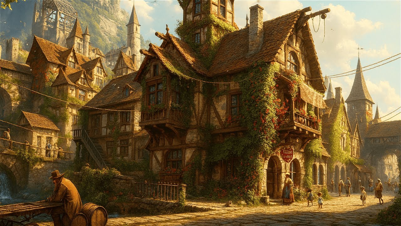 Medieval Celtic Music & Fantasy Celtic Music (No Ads) | Relaxing Middle Ages Ambience | 2 Hours