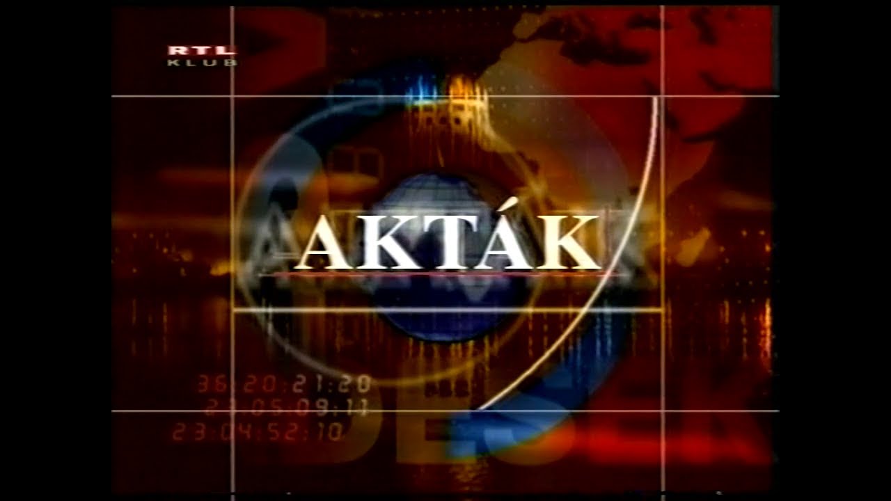 RTL Klub Akták főcím [2001. január 7.] (4)