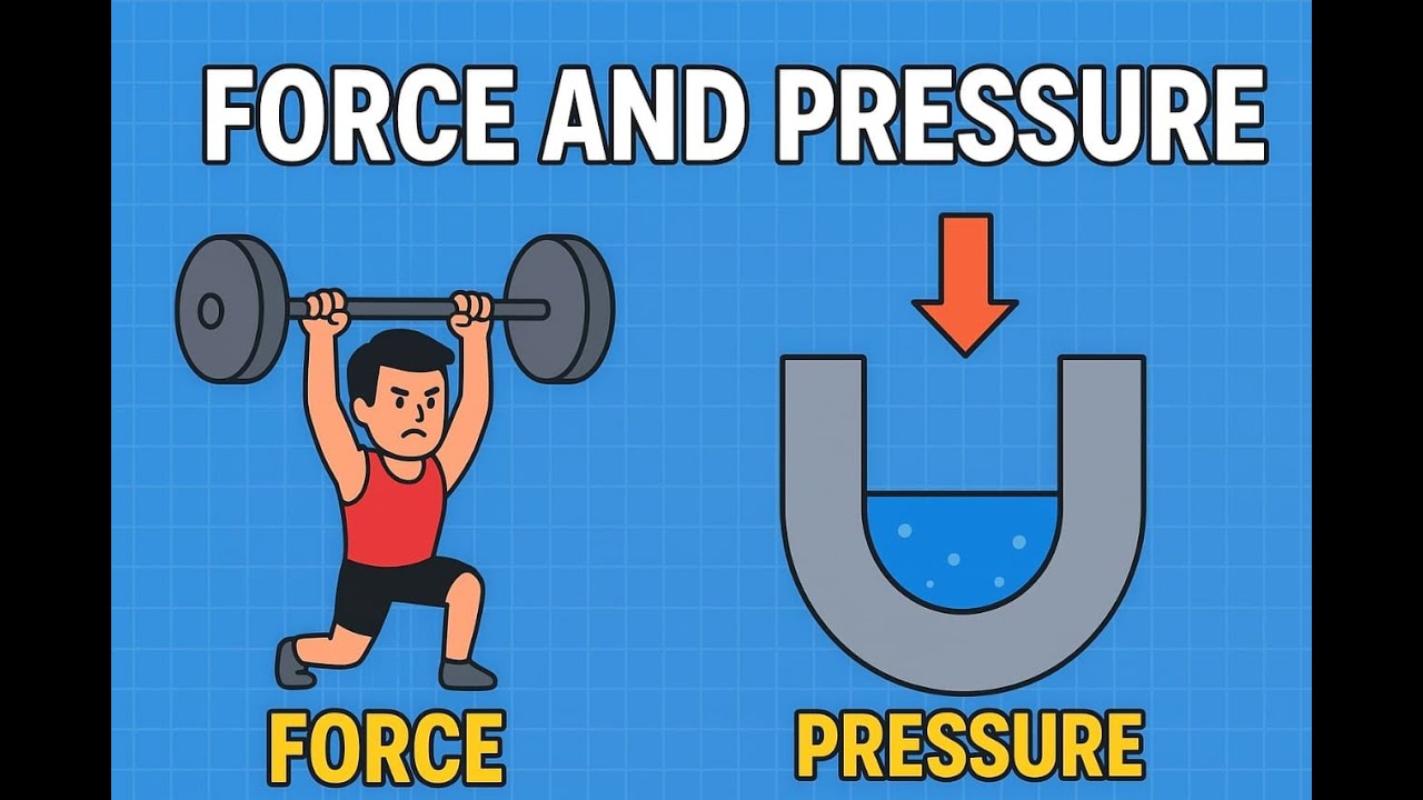 Force and Pressure | Class 8 | Explanation with Examples | By Vaishvi | Learning with understanding
