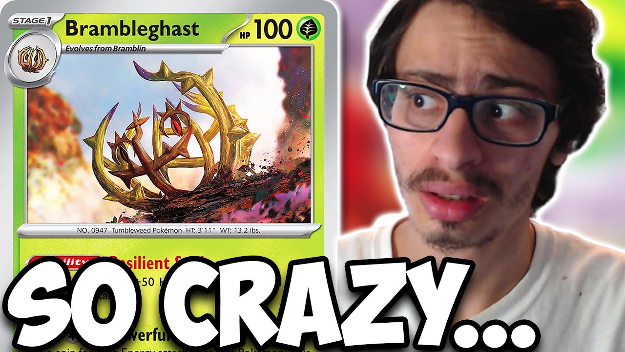 Brambleghast Is The Craziest New Deck From Temporal Forces! w/Forretress ex PTCGL
