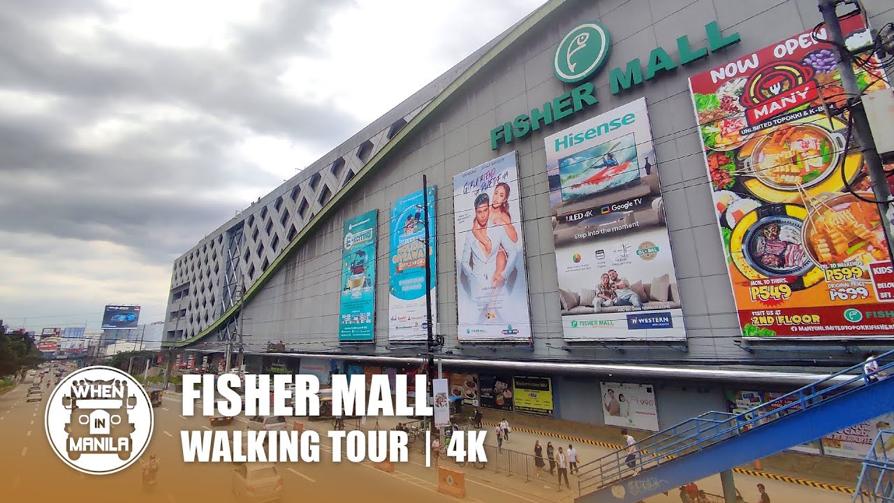 Fisher Mall Quezon Avenue Walking Tour | Quezon City, Philippines | 4K
