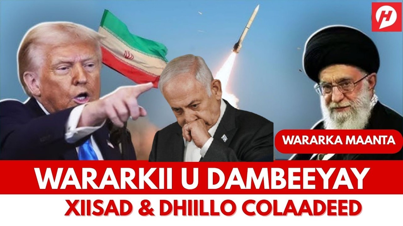 TRUMP OO QIILKII UGU YAABKA BADNAA U SAMEYSTAY WEERAR KA DHAN AH IIRAAN + SUDAN +ITOOBIIYA/ISRAA'IIL