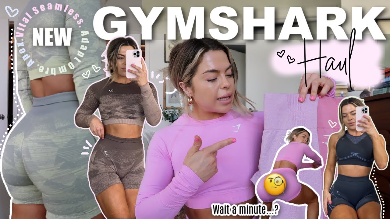 SHOOK AT THIS NEW GYMSHARK // TRY ON HAUL