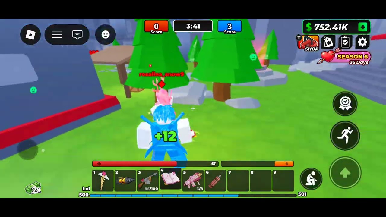 Valentines weapons gameplay.